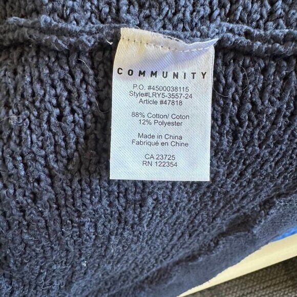 Aritzia Community Ionic Cape in Blue | s/xs - Picture 6 of 6